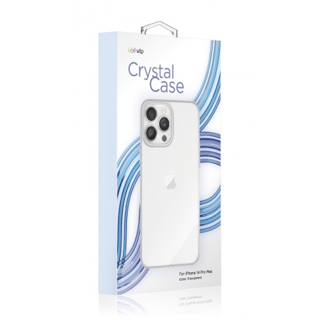 Чехол защитный VLP Crystal case для iPhone 14 ProMax, прозрачный - фото 5