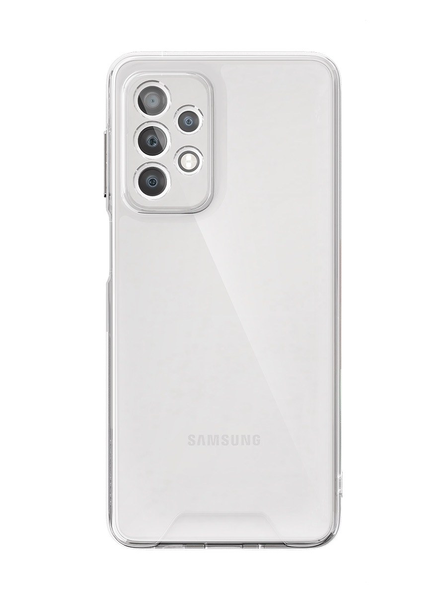 Чехол защитный VLP Crystal Case для Samsung Galaxy A23 4G, прозрачный чехол бампер для oneplus 10t ace pro из закаленного стекла