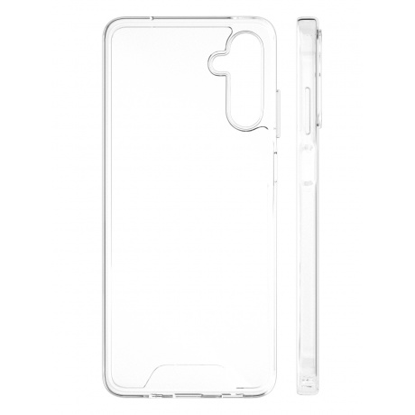 Чехол защитный VLP Crystal Case для Samsung Galaxy A24, прозрачный - фото 3