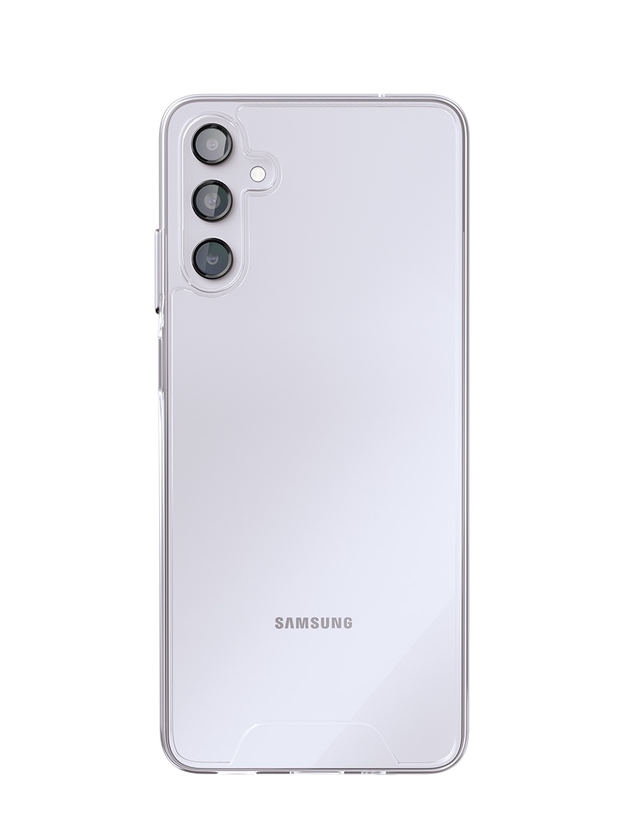 Чехол защитный VLP Crystal Case для Samsung Galaxy A24, прозрачный чехол бампер для oneplus 10t ace pro из закаленного стекла