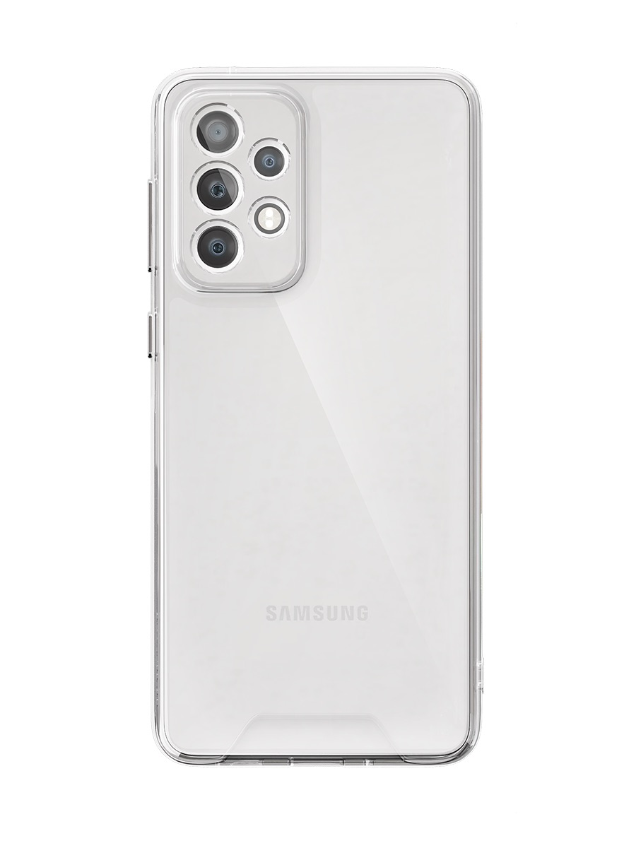 Чехол защитный VLP Crystal Case для Samsung Galaxy A33 5G, прозрачный чехол бампер для oneplus 10t ace pro из закаленного стекла