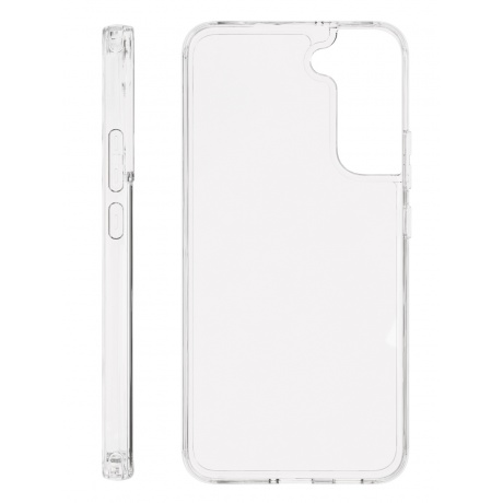 Чехол защитный VLP Crystal case для Samsung Galaxy S22+, прозрачный - фото 1