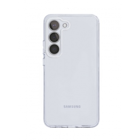 Чехол защитный VLP Crystal Case для Samsung Galaxy S23, прозрачный - фото 1