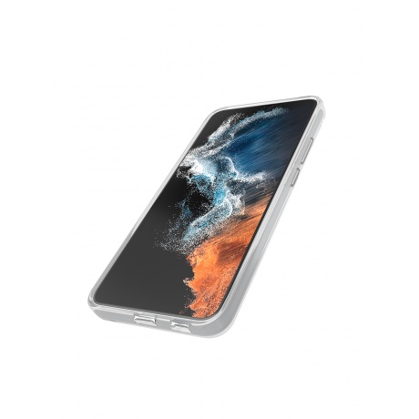Чехол защитный VLP Crystal Case для Samsung Galaxy S23+, прозрачный - фото 4