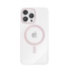 Чехол защитный VLP Line case with MagSafe для iPhone 14 Pro, роз...
