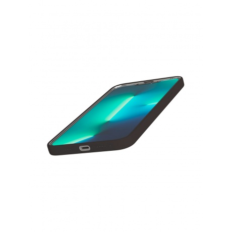 Чехол защитный VLP Silicone case with MagSafe для iPhone 13 ProMax, черный - фото 2