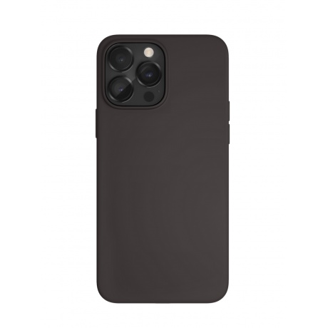 Чехол защитный VLP Silicone case with MagSafe для iPhone 14 Pro, черный - фото 3