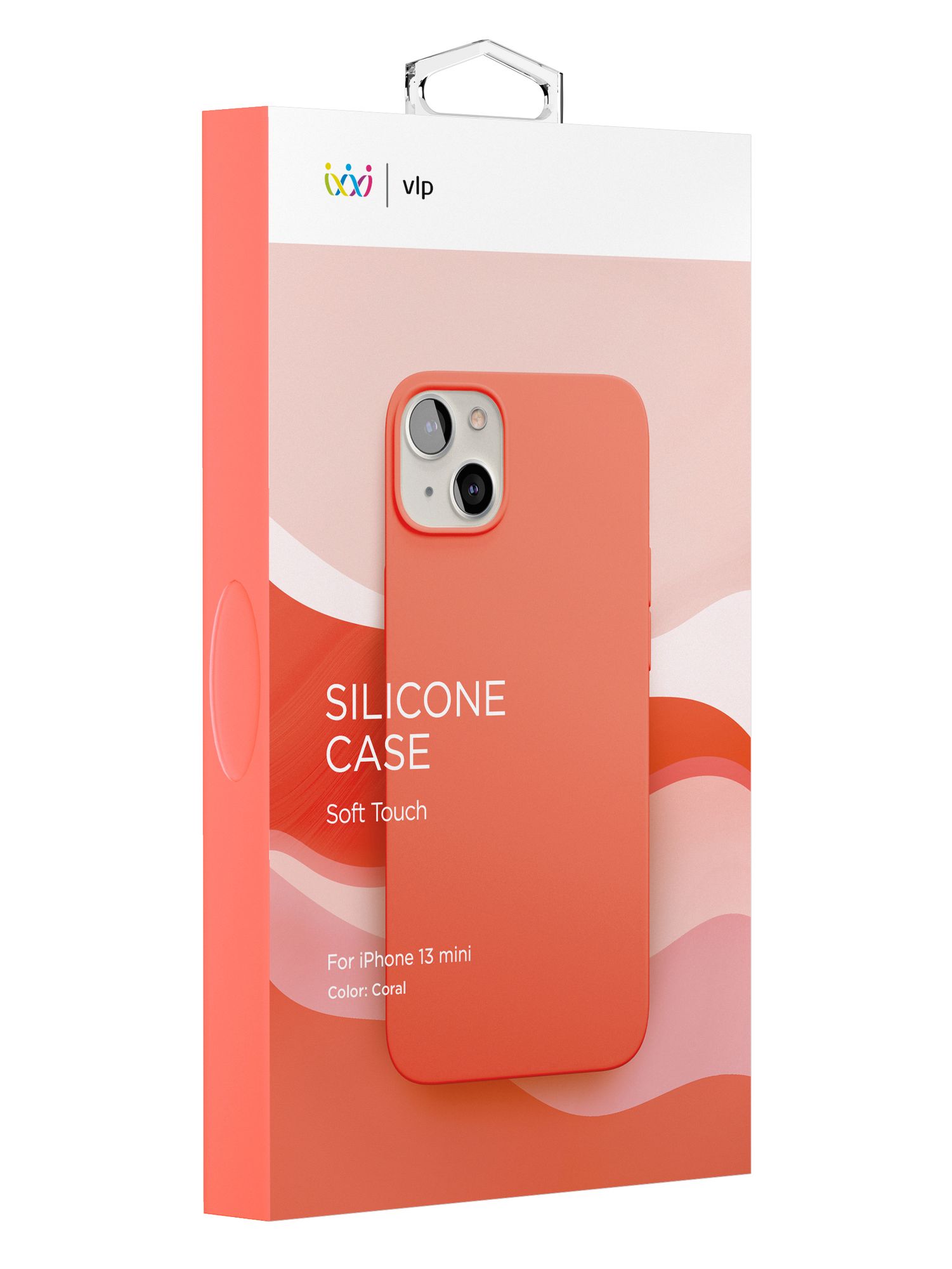 Чехол защитный VLP Silicone case для iPhone 13 mini, коралловый – купить в  Уфе | интернет-магазин KotoFoto.ru