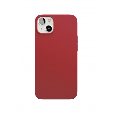 Чехол защитный VLP Silicone case для iPhone 13 mini, красный - фото 1