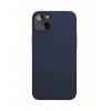 Чехол защитный VLP Silicone case для iPhone 13 mini, темно-синий