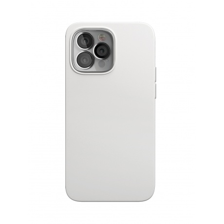 Чехол защитный VLP Silicone case для iPhone 13 ProMax, белый - фото 1