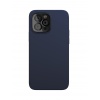 Чехол защитный VLP Silicone case для iPhone 13 ProMax, темно-син...