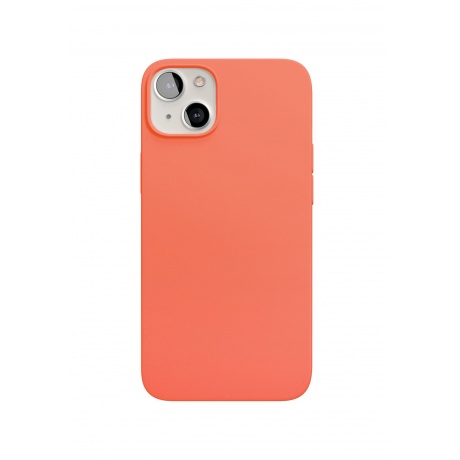 Чехол защитный VLP Silicone case для iPhone 13, коралловый - фото 2