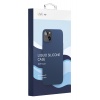 Чехол защитный VLP Silicone case для iPhone 13, темно-синий