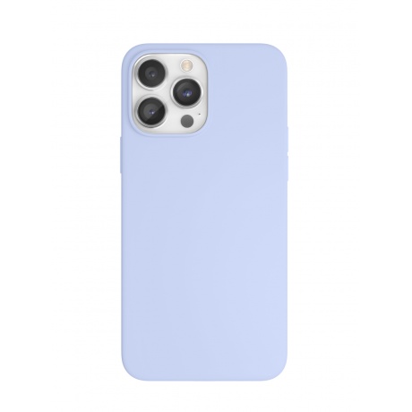 Чехол защитный VLP Silicone case для iPhone 14 Pro, сиреневый - фото 1