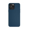 Чехол защитный VLP Silicone case для iPhone 14 Pro, темно-синий