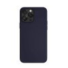 Чехол защитный VLP Silicone case для iPhone 14 ProMax, темно-фио...