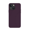 Чехол защитный VLP Silicone case для iPhone 14, темно-фиолетовый