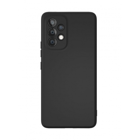 Чехол защитный VLP Silicone case для Samsung Galaxy A53 5G, черный - фото 3
