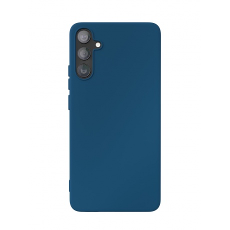 Чехол защитный VLP Silicone Case для Samsung Galaxy A54, темно-синий - фото 1