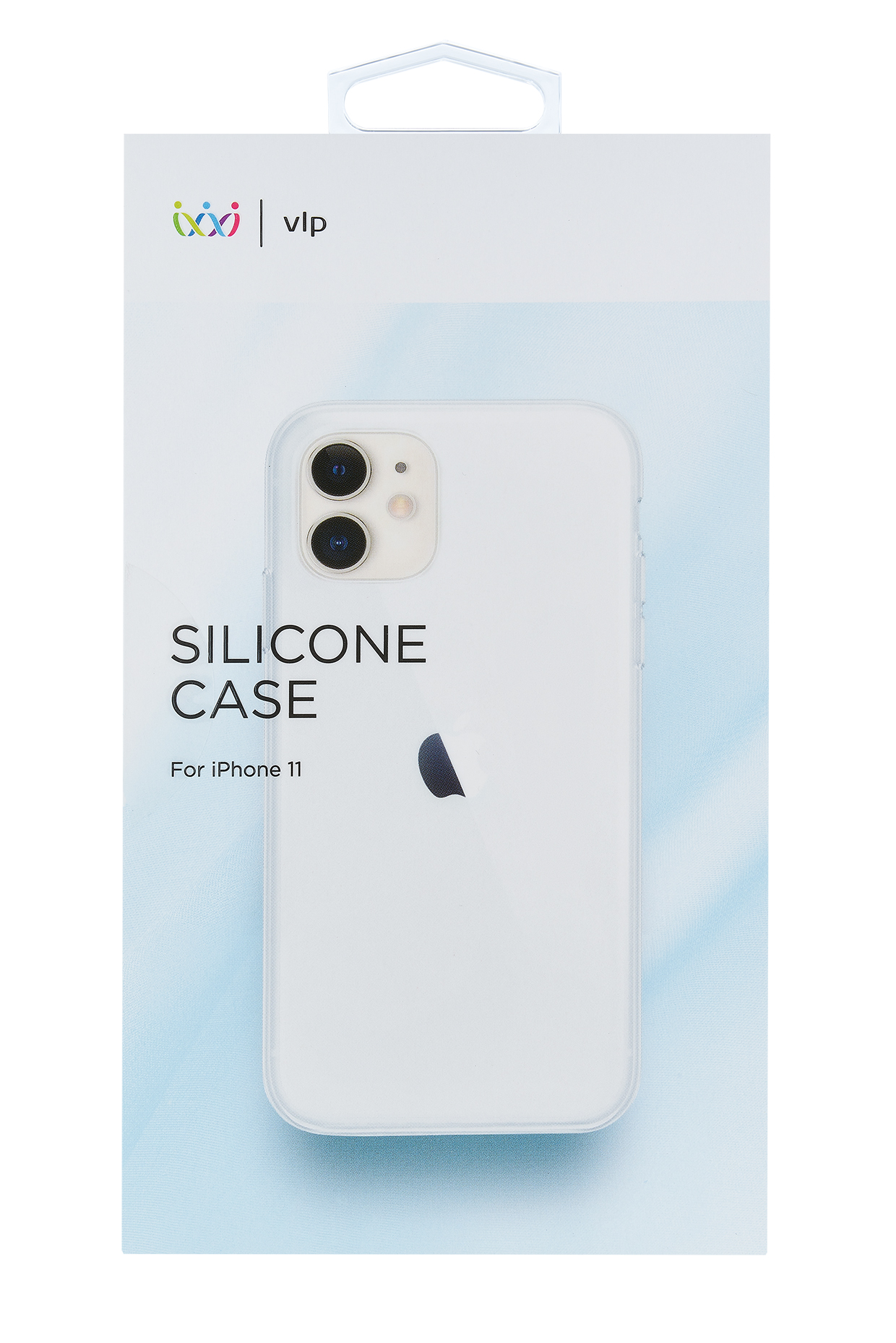 цена Чехол защитный VLP Silicone Сase для iPhone 11, прозрачный