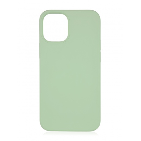 Чехол защитный VLP Silicone Сase для iPhone 12 mini, светло-зеленый - фото 2
