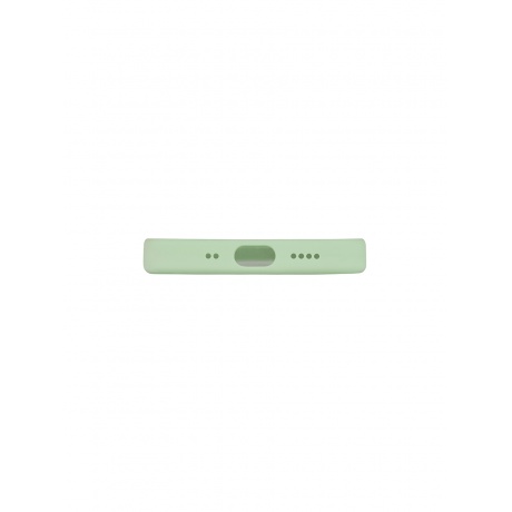Чехол защитный VLP Silicone Сase для iPhone 12 mini, светло-зеленый - фото 4