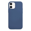 Чехол защитный VLP Silicone Сase для iPhone 12 mini, темно-синий