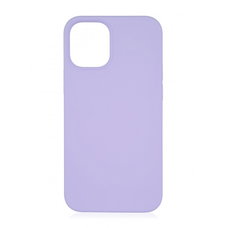 Чехол защитный VLP Silicone Сase для iPhone 12 mini, фиолетовый - фото 2
