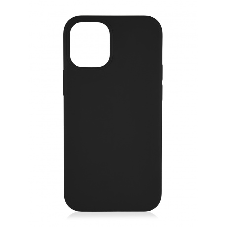 Чехол защитный VLP Silicone Сase для iPhone 12 mini, черный - фото 2