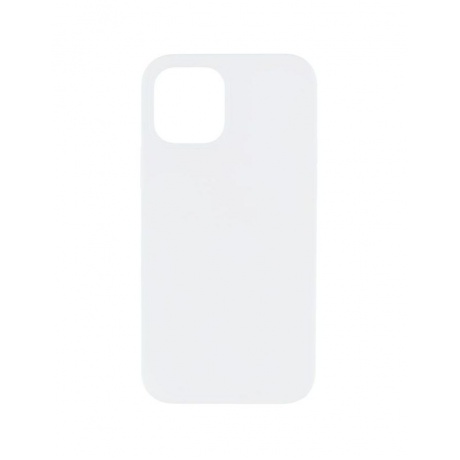 Чехол защитный VLP Silicone Сase для iPhone 12 ProMax, белый - фото 1