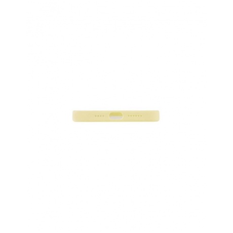 Чехол защитный VLP Silicone Сase для iPhone 12 ProMax, желтый - фото 4
