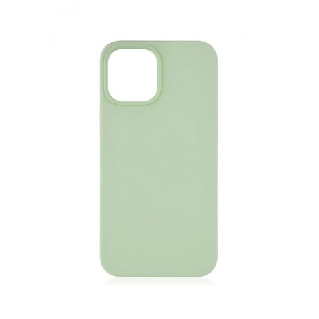 Чехол защитный VLP Silicone Сase для iPhone 12 ProMax, светло-зеленый - фото 1