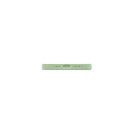 Чехол защитный VLP Silicone Сase для iPhone 12 ProMax, светло-зеленый - фото 3