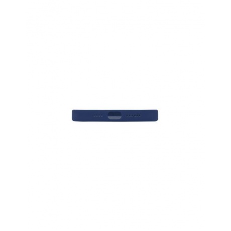 Чехол защитный VLP Silicone Сase для iPhone 12 ProMax, темно-синий - фото 3