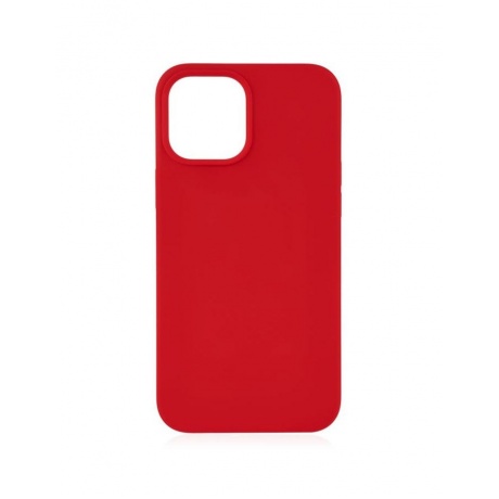 Чехол защитный VLP Silicone Сase для iPhone 12/12 Pro, красный - фото 1
