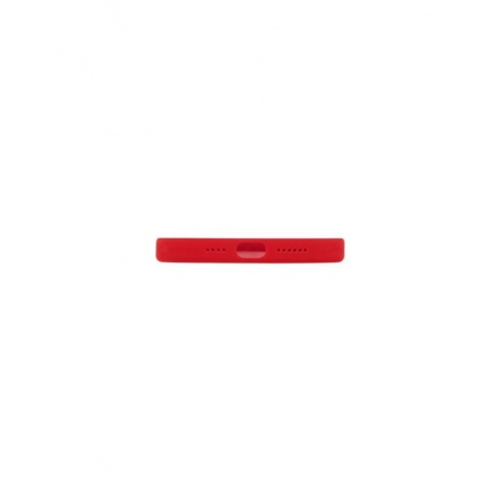 Чехол защитный VLP Silicone Сase для iPhone 12/12 Pro, красный - фото 3
