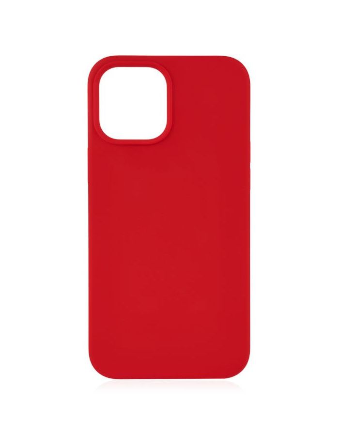 Чехол защитный VLP Silicone Сase для iPhone 12/12 Pro, красный