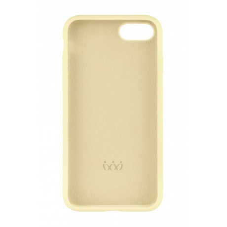 Чехол защитный VLP Silicone Сase для iPhone SE 2020, желтый - фото 4