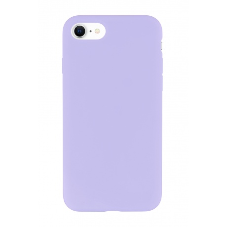 Чехол защитный VLP Silicone Сase для iPhone SE 2020, фиолетовый - фото 3