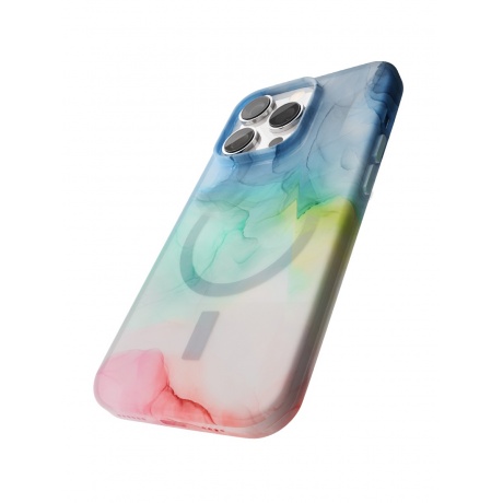 Чехол защитный VLP Splash case с MagSafe для iPhone 14 Pro, мультицвет - фото 6
