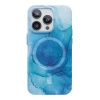 Чехол защитный VLP Splash case с MagSafe для iPhone 14 Pro, сини...