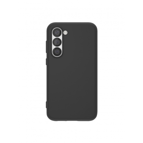 Чехол защитный Uzay Silicone Case для Samsung Galaxy S23+, черный - фото 1
