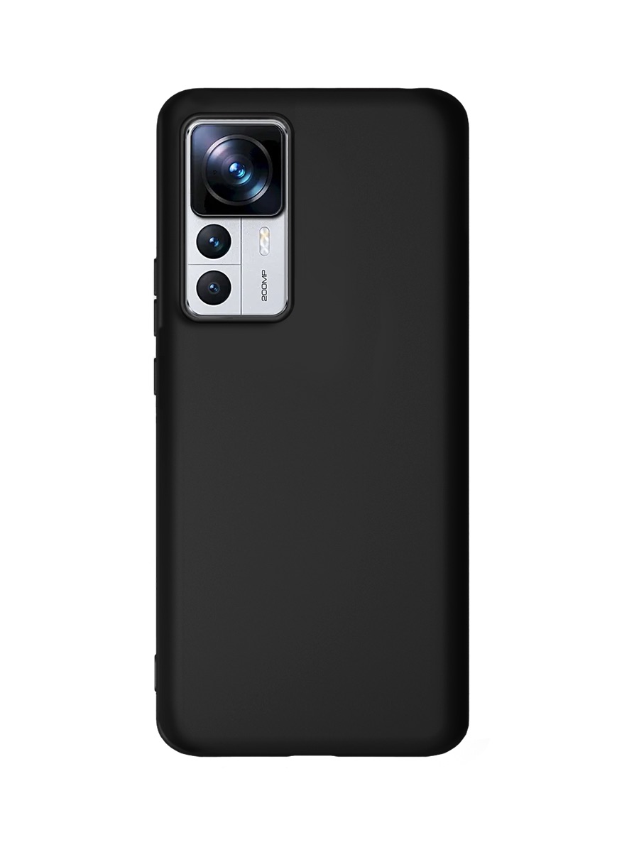 Чехол защитный Uzay Silicone Case для Xiaomi 12T/12T Pro, черный