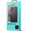 Чехол BoraSCO Silicone Case матовый для Xiaomi Redmi 12C черный