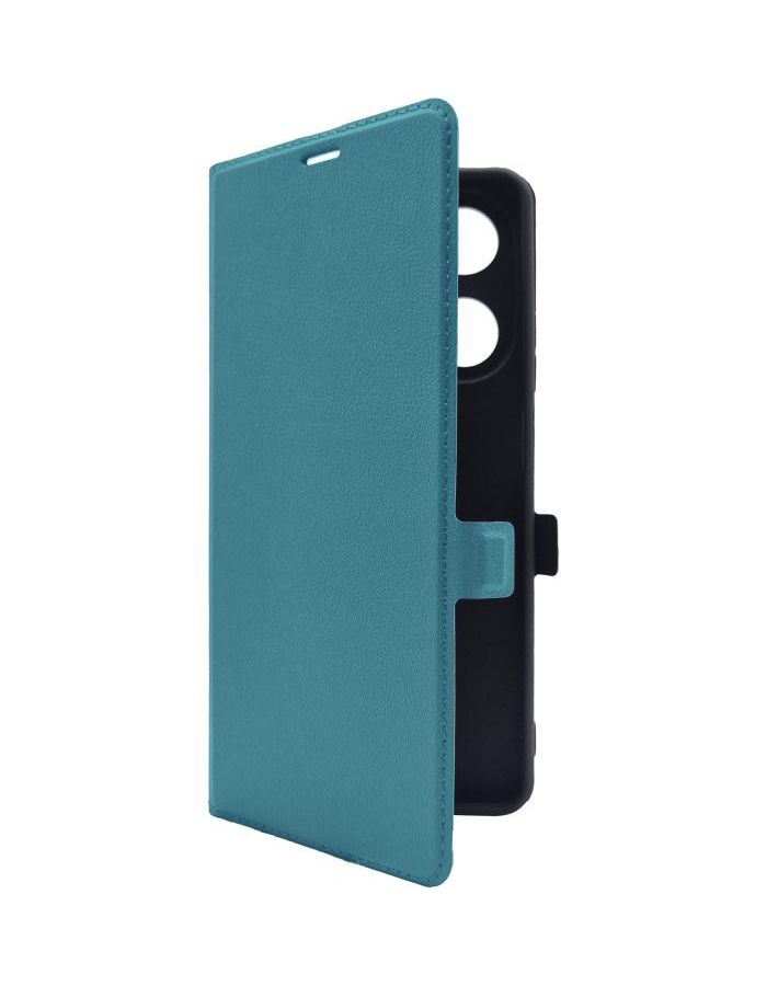 цена Чехол BoraSCO Book Case для Xiaomi POCO C51 зеленый опал
