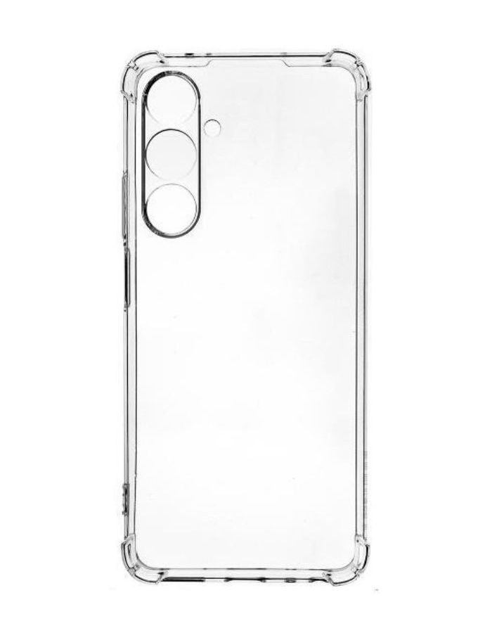 Клип-кейс PERO силикон для Samsung A24 прозрачный усиленный