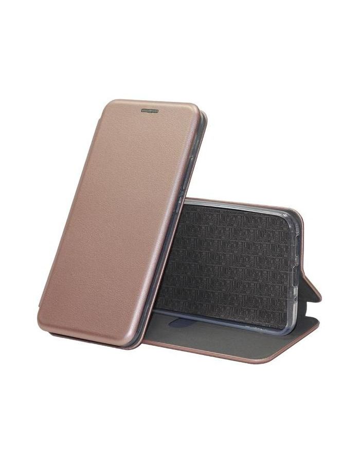 Чехол-книжка WELLMADE для Samsung A24 розовое золото чехол книжка на samsung s10 розовое золото противоударный откидной с подставкой кейс с магнитом защитой экрана и отделением для карт