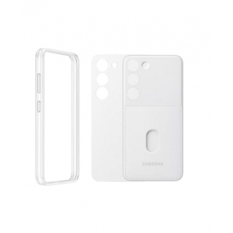 Чехол Original Samsung Frame Case S23 (S911) EF-MS911CWEGRU White - фото 4