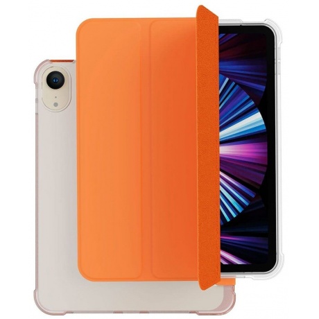 Чехол защитный vlp Dual Folio для iPad mini 6 2021, оранжевый - фото 1